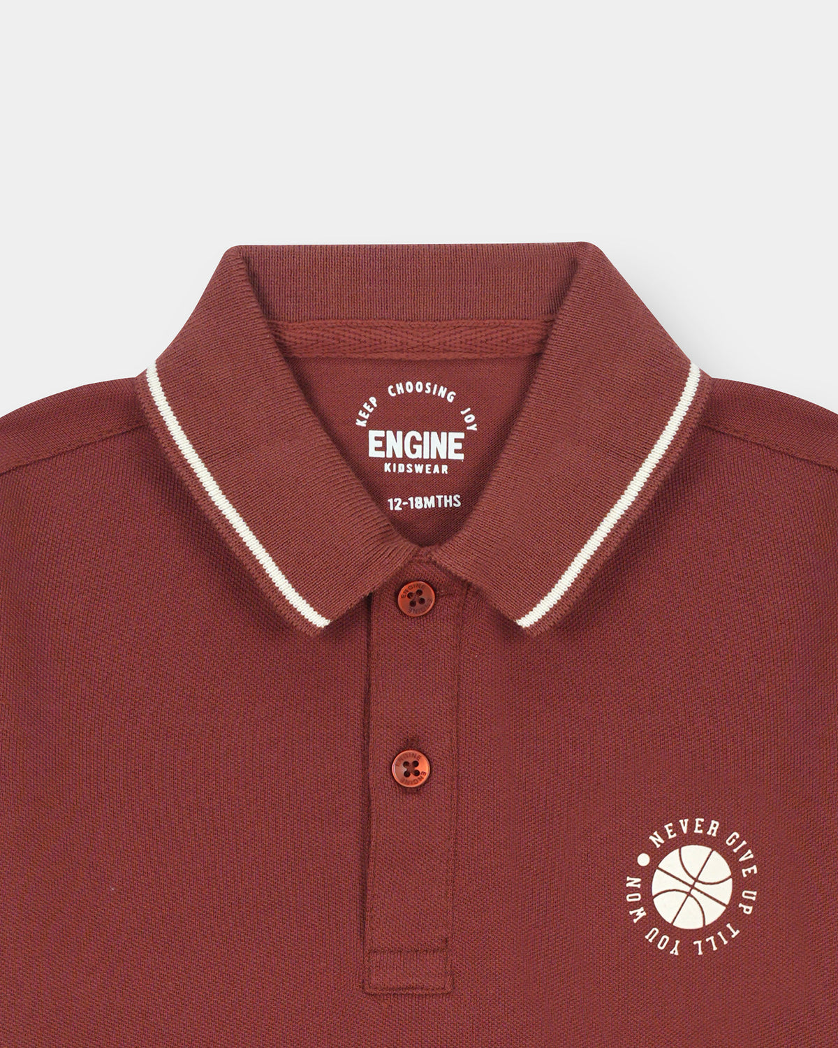 Boys Polo Tee - Engine - Buy Now