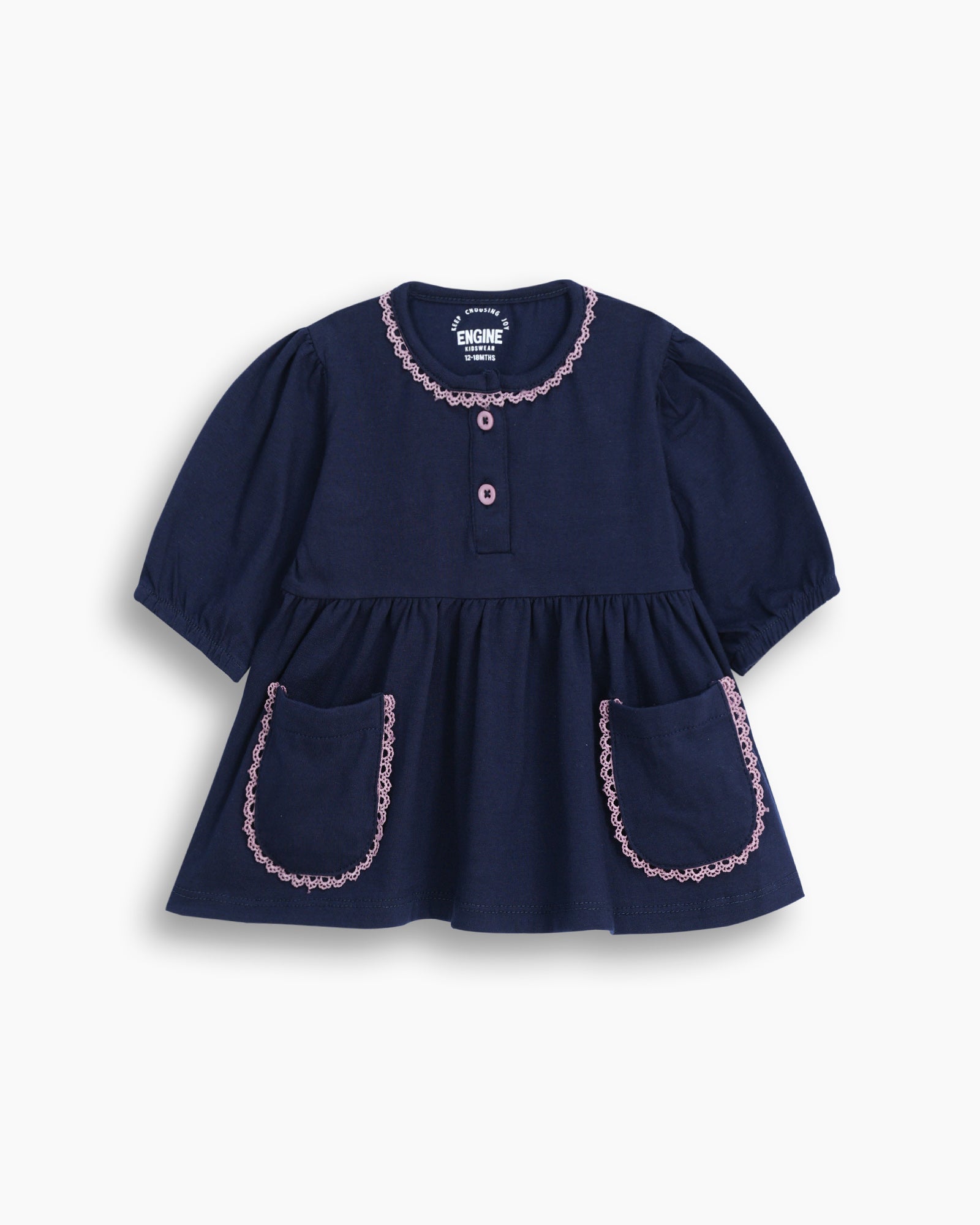 Girls Plain Dress - Engine - Buy Now