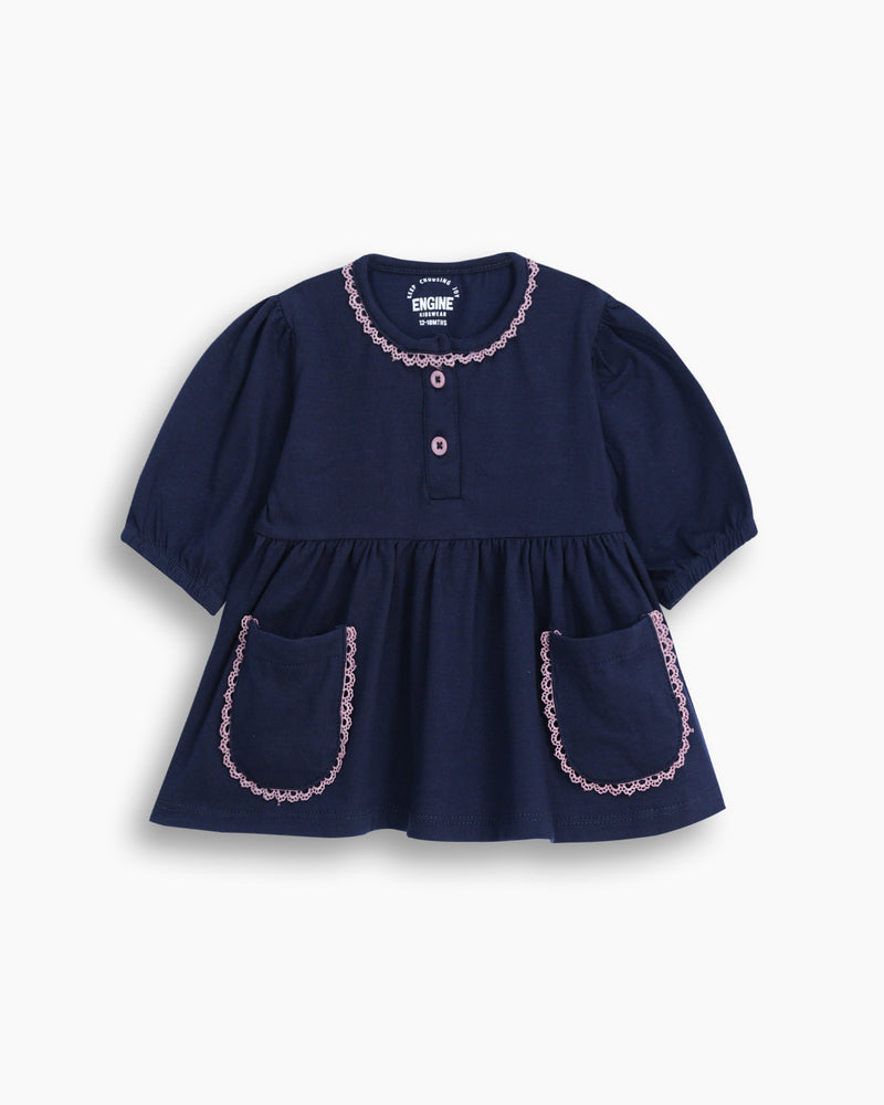 Girls Plain Dress - Engine - Buy Now