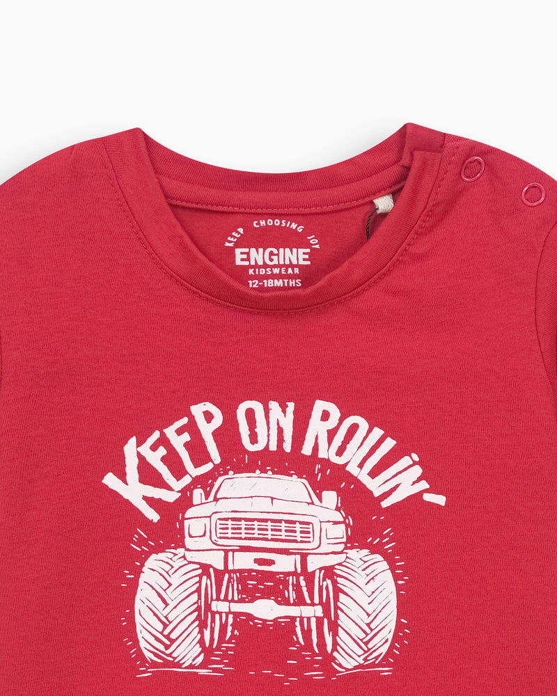 Boys T Shirt - Engine - Buy Now