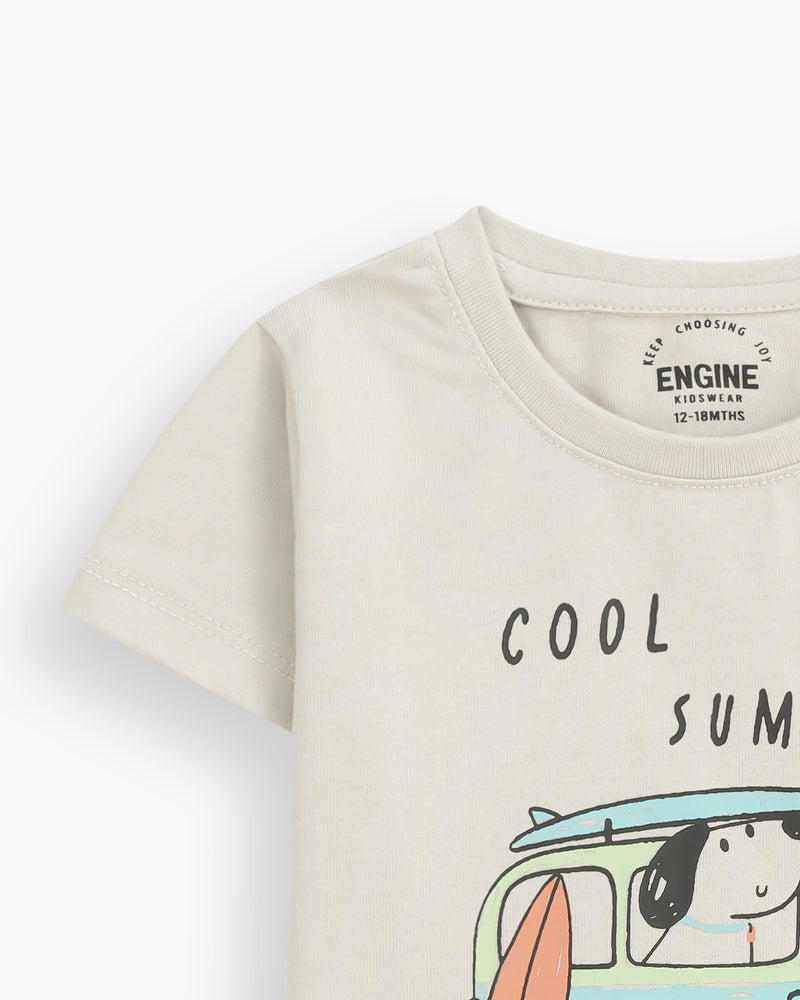 Boys T Shirt - Engine - Buy Now
