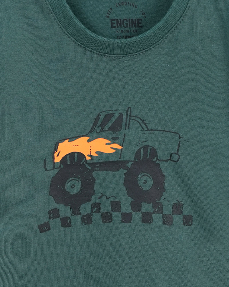 Boys T Shirt - Engine - Buy Now
