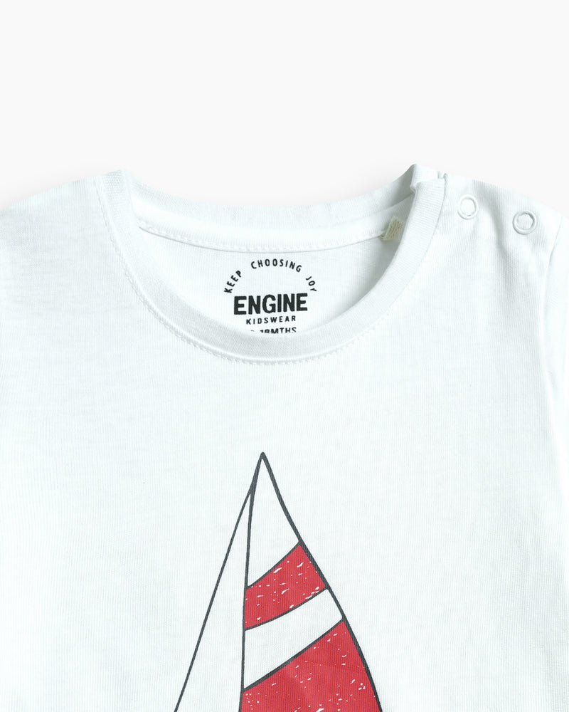 Boys T Shirt - Engine - Buy Now