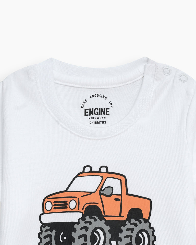 Boys T Shirt - Engine - Buy Now