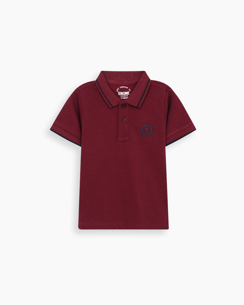 Boys Polo Tee - Engine - Buy Now
