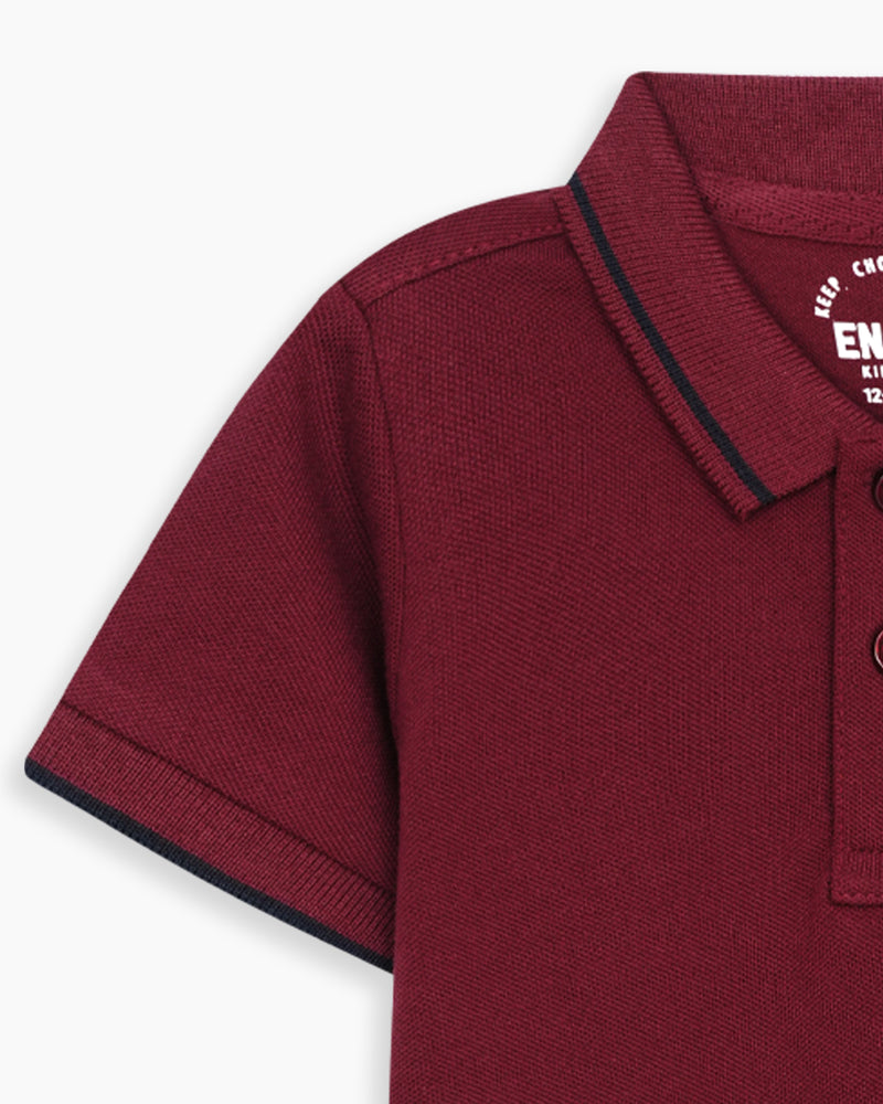 Boys Polo Tee - Engine - Buy Now