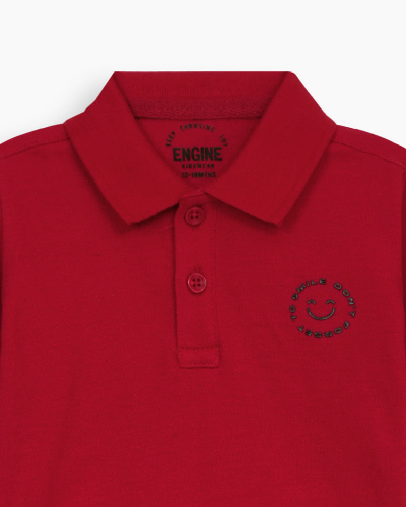 Boys Polo Tee - Engine - Buy Now