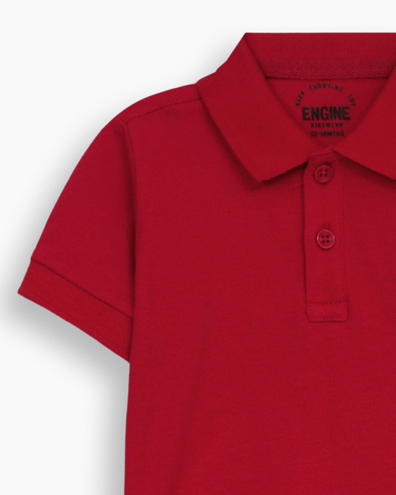 Boys Polo Tee - Engine - Buy Now
