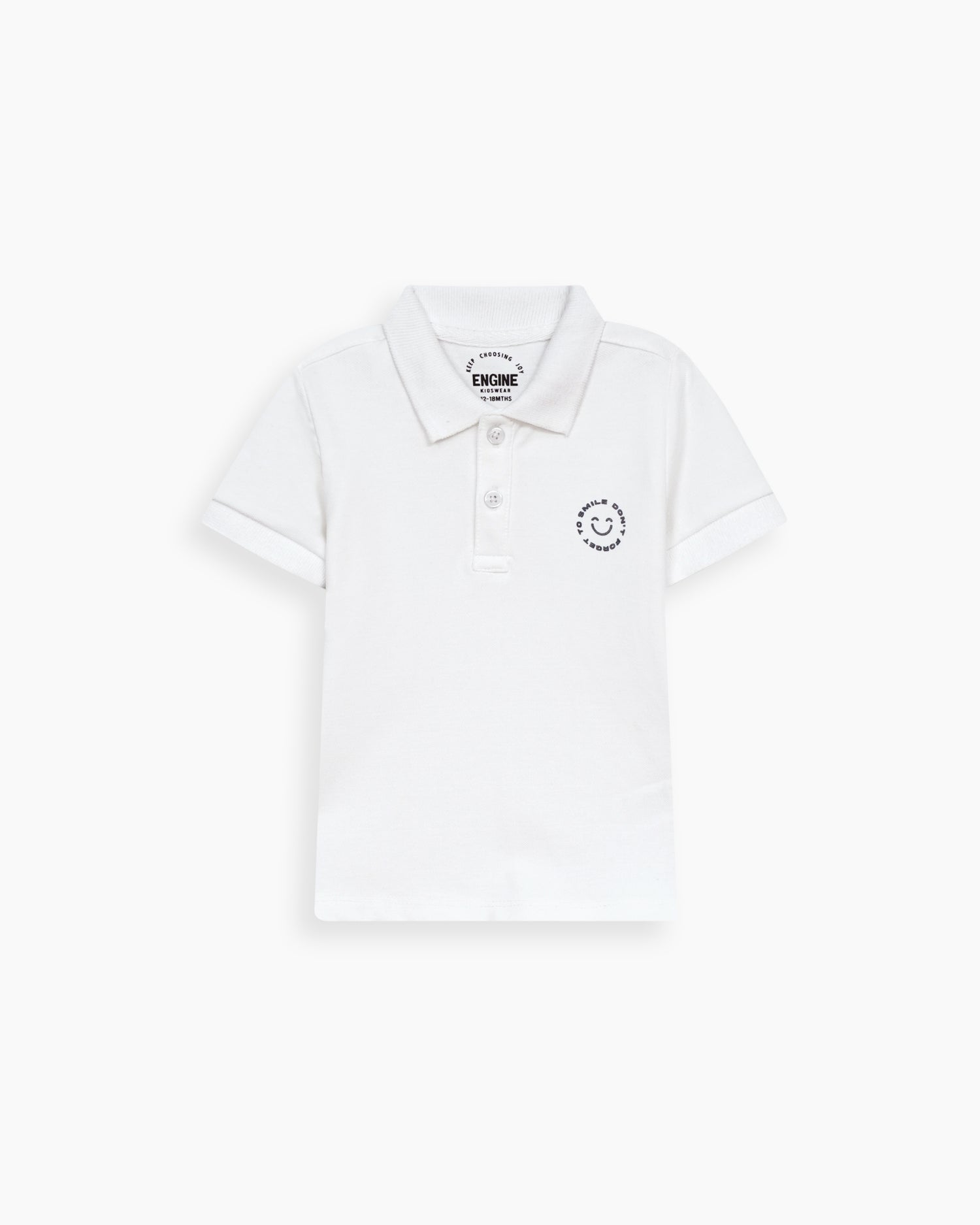 Boys Polo Tee - Engine - Buy Now