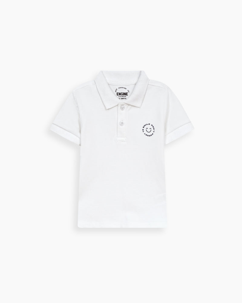 Boys Polo Tee - Engine - Buy Now