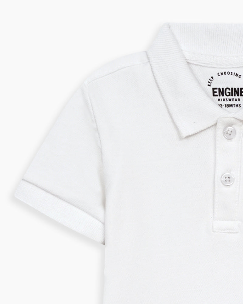 Boys Polo Tee - Engine - Buy Now