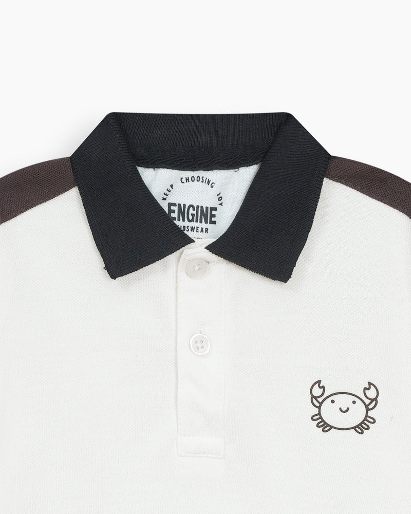 Boys Polo Tee - Engine - Buy Now