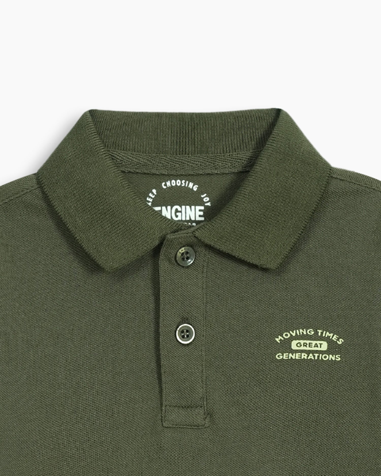 Boys Polo Tee - Engine - Buy Now