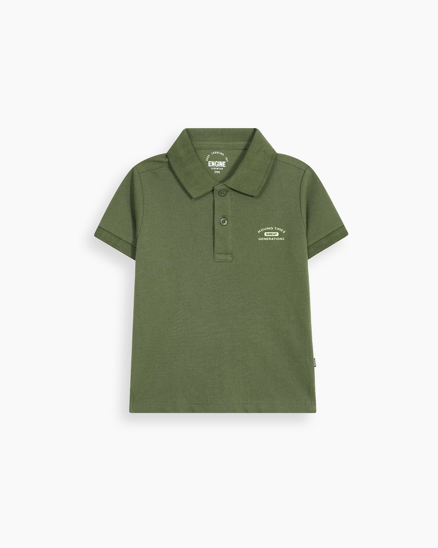 Boys Polo Tee - Engine - Buy Now