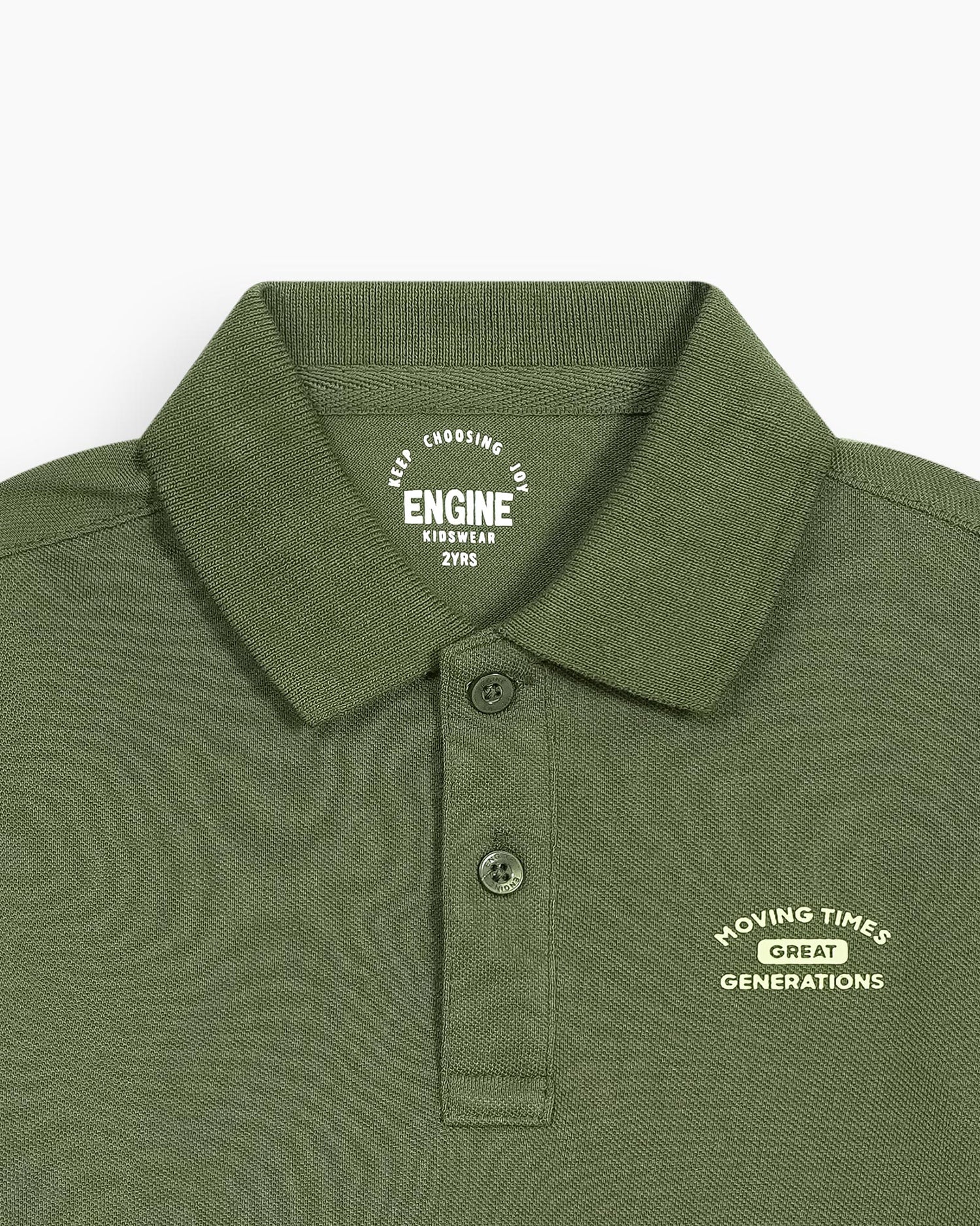 Boys Polo Tee - Engine - Buy Now
