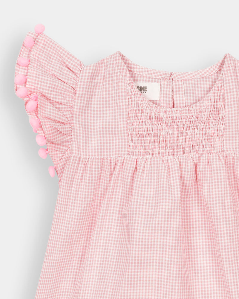 Girls Check Dress - Engine - Buy Now
