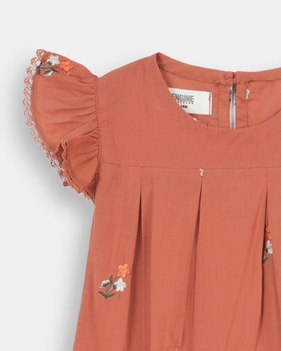 Girls Embroidered Top