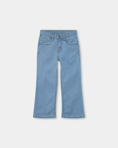 Girls Flared Denim