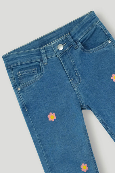 Girls Slim Fit Denim