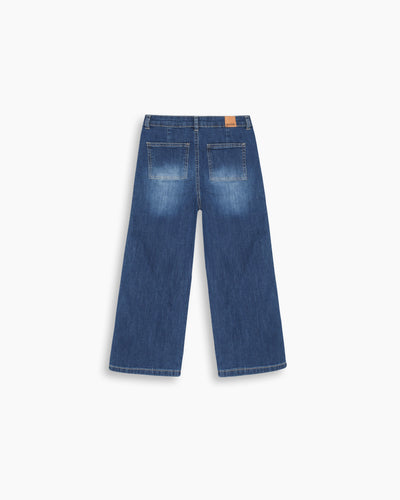 Girls Flared Denim