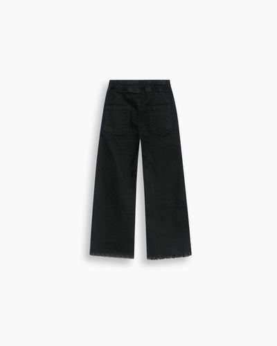 Girls Flared Denim