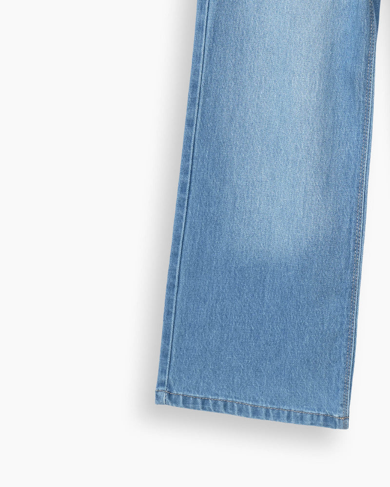 Girls Flared Denim