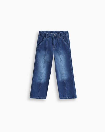 Girls Flared Denim