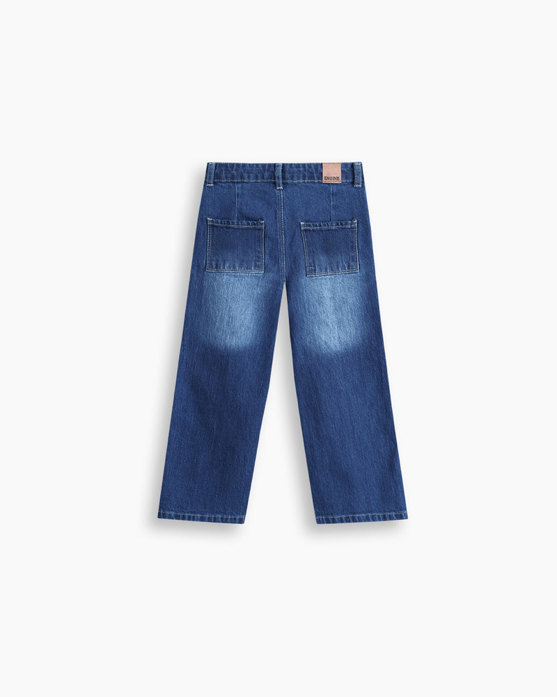 Girls Flared Denim