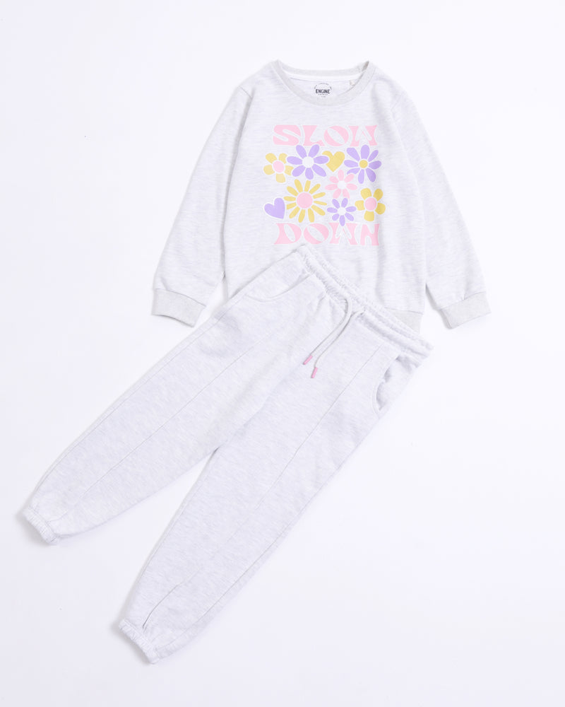 Girls 2 Piece Knit Suit - Engine - Buy Now