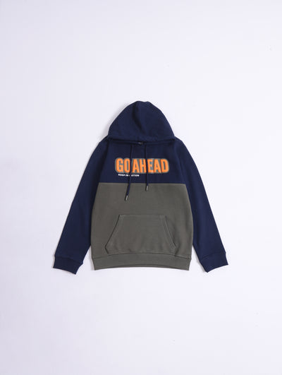 Boys Typography Hoodie