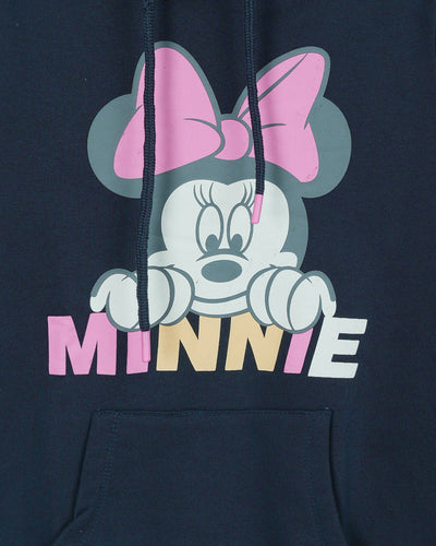 Girls Typography Hoodie