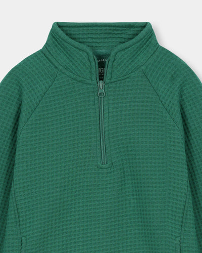 Boys Basic Zip Thru Upper