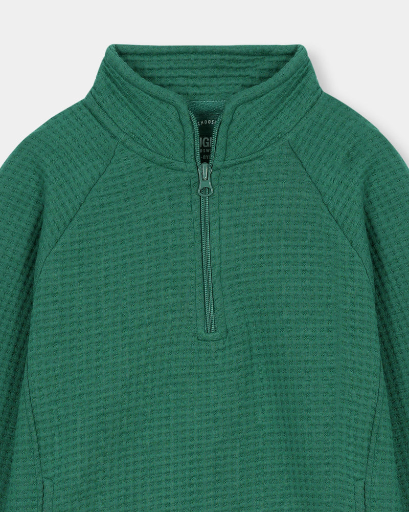 Boys Basic Zip Thru Upper - Engine - Buy Now