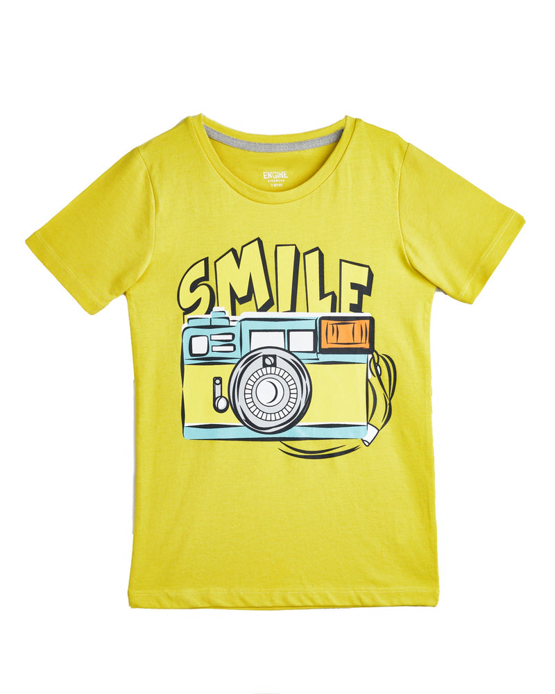 Boys Smile Tee Shirt - Engine - Buy Now