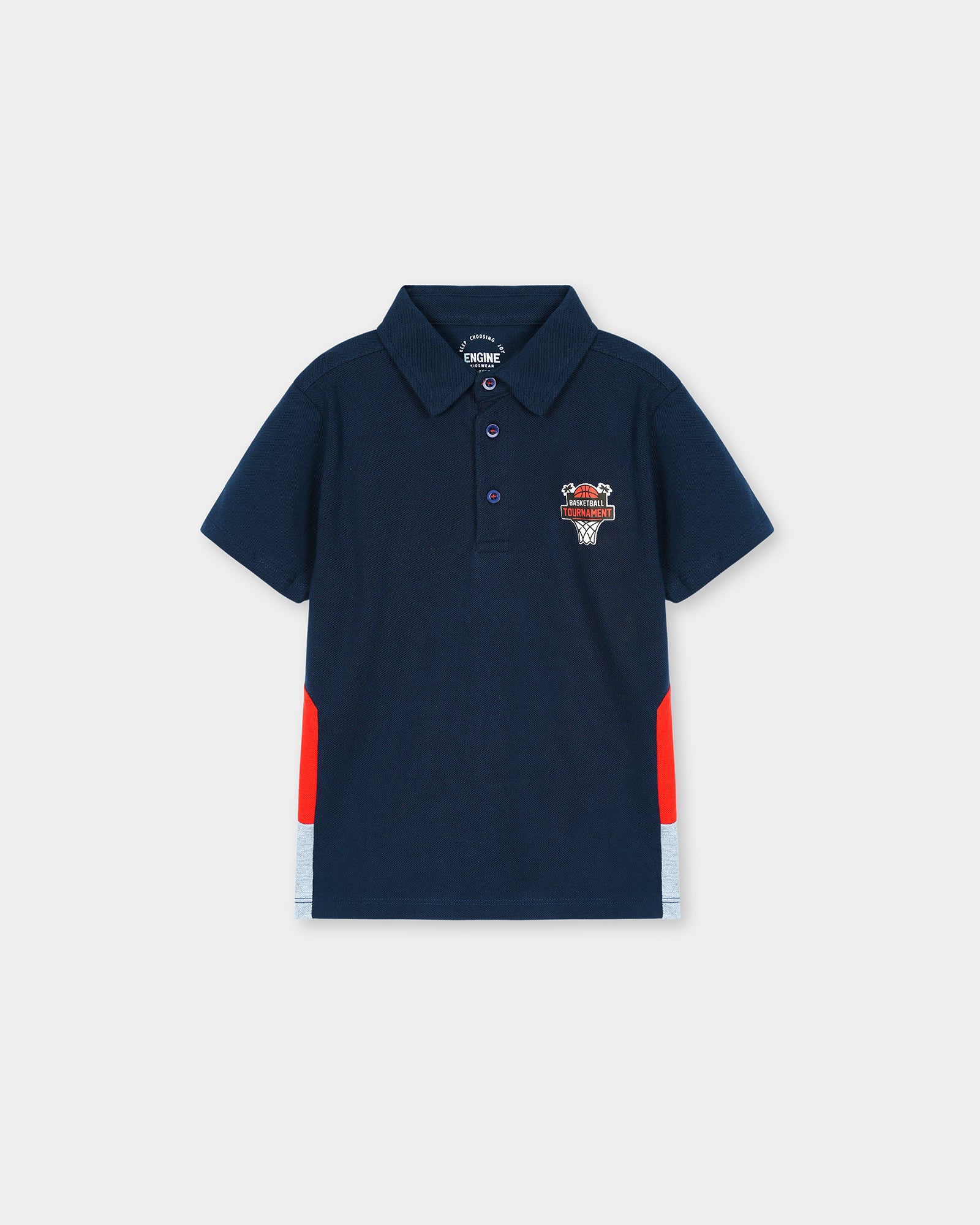 Boys Polo Tee - Engine - Buy Now
