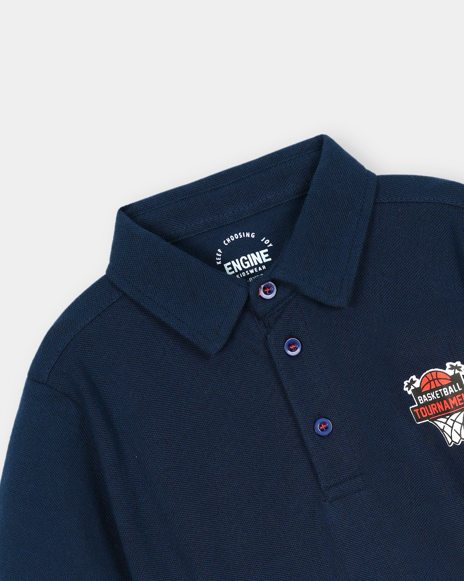 Boys Polo Tee - Engine - Buy Now