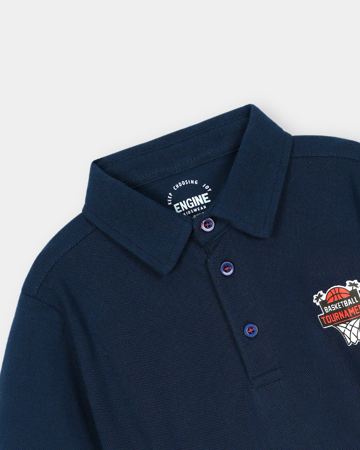 Boys Polo Tee - Engine - Buy Now