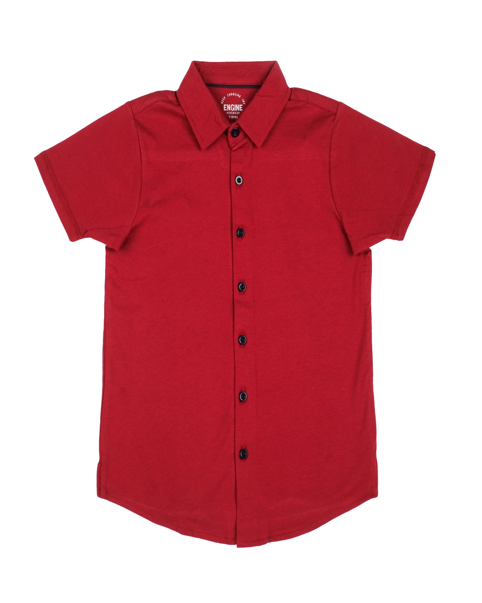 Boys Basic Button Down