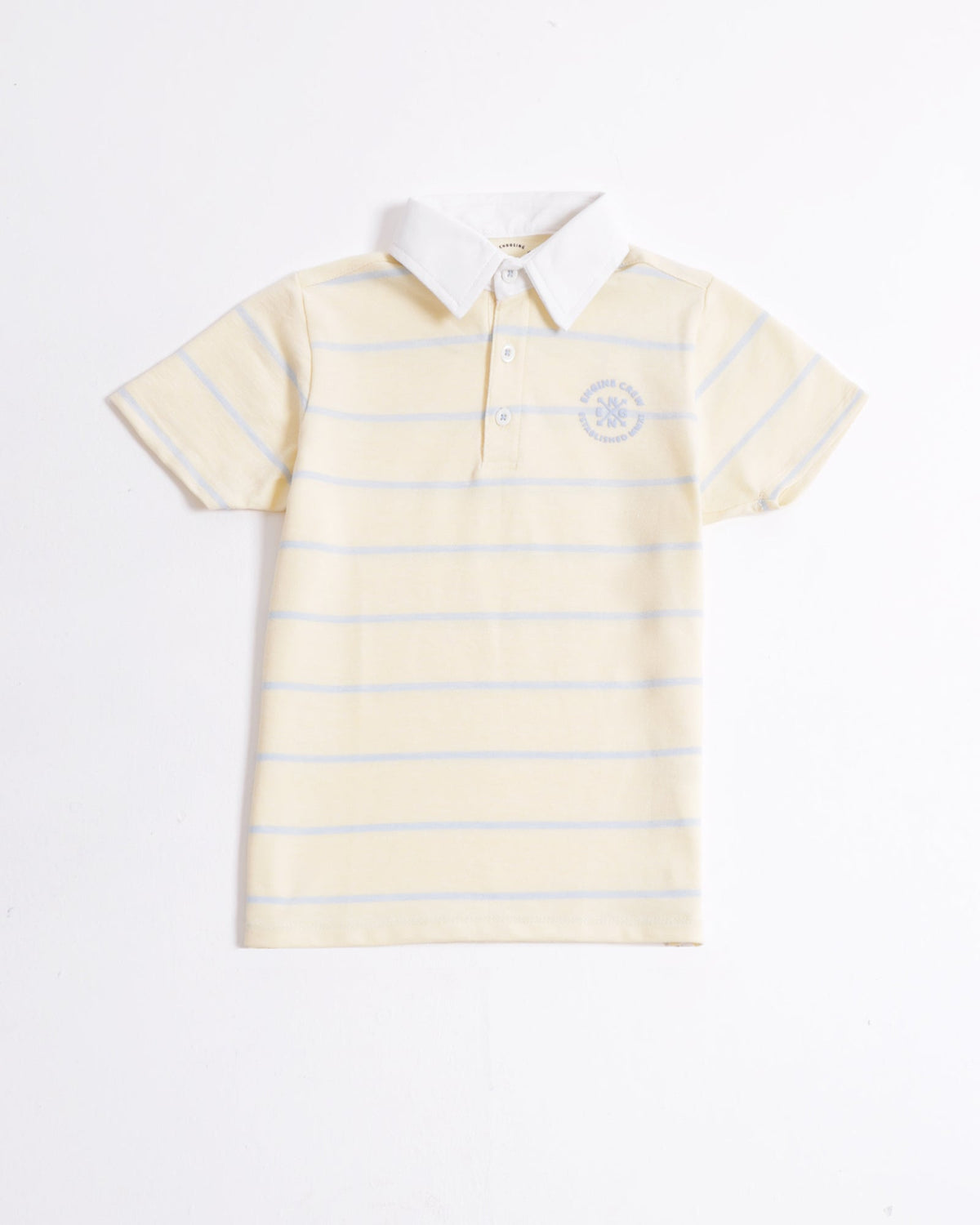 Boys Yarn Dyed Polo Tee - Engine - Buy Now