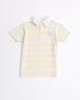 Boys Yarn Dyed Polo Tee