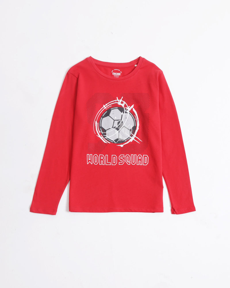 Boys L/S Graphic T-Shirt - Engine - Buy Now