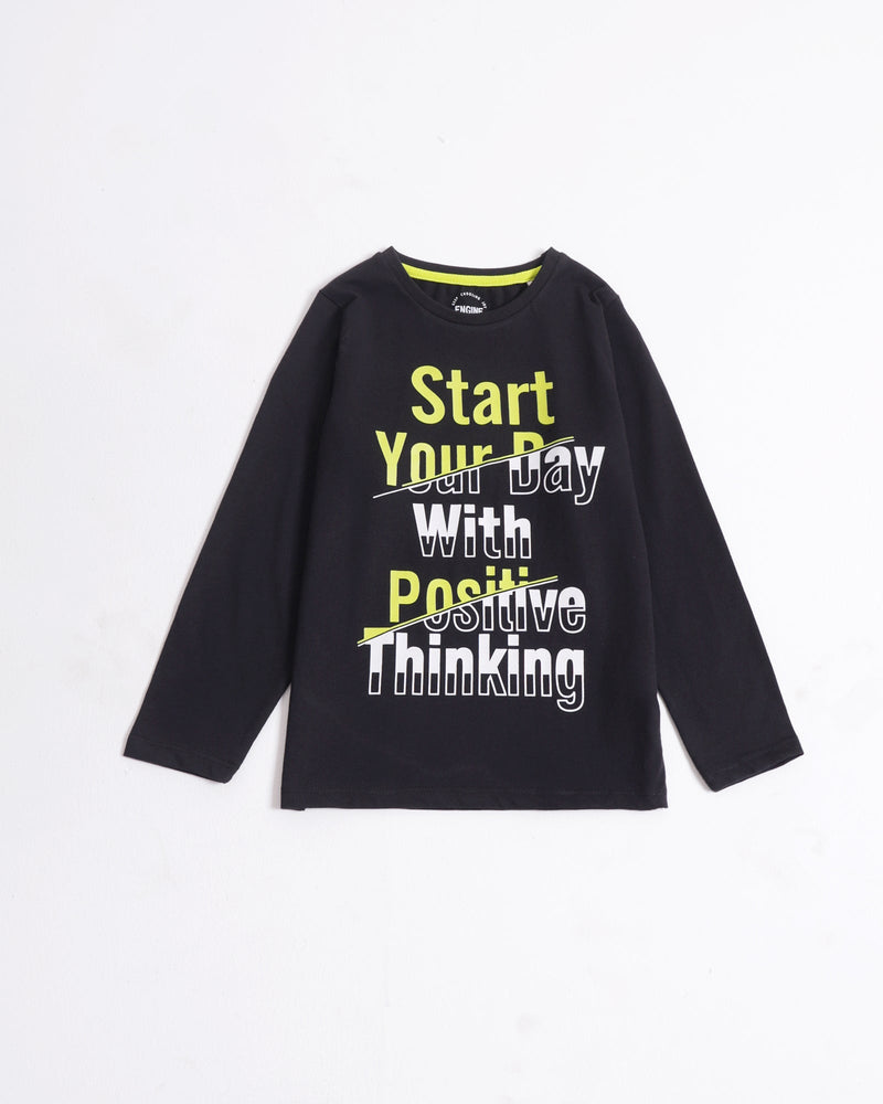 Boys L/S Graphic T-Shirt - Engine - Buy Now