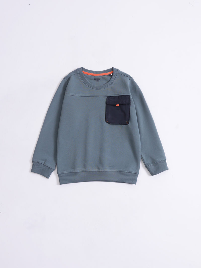 Boys Basic Sweatshirt - Engine - Buy Now