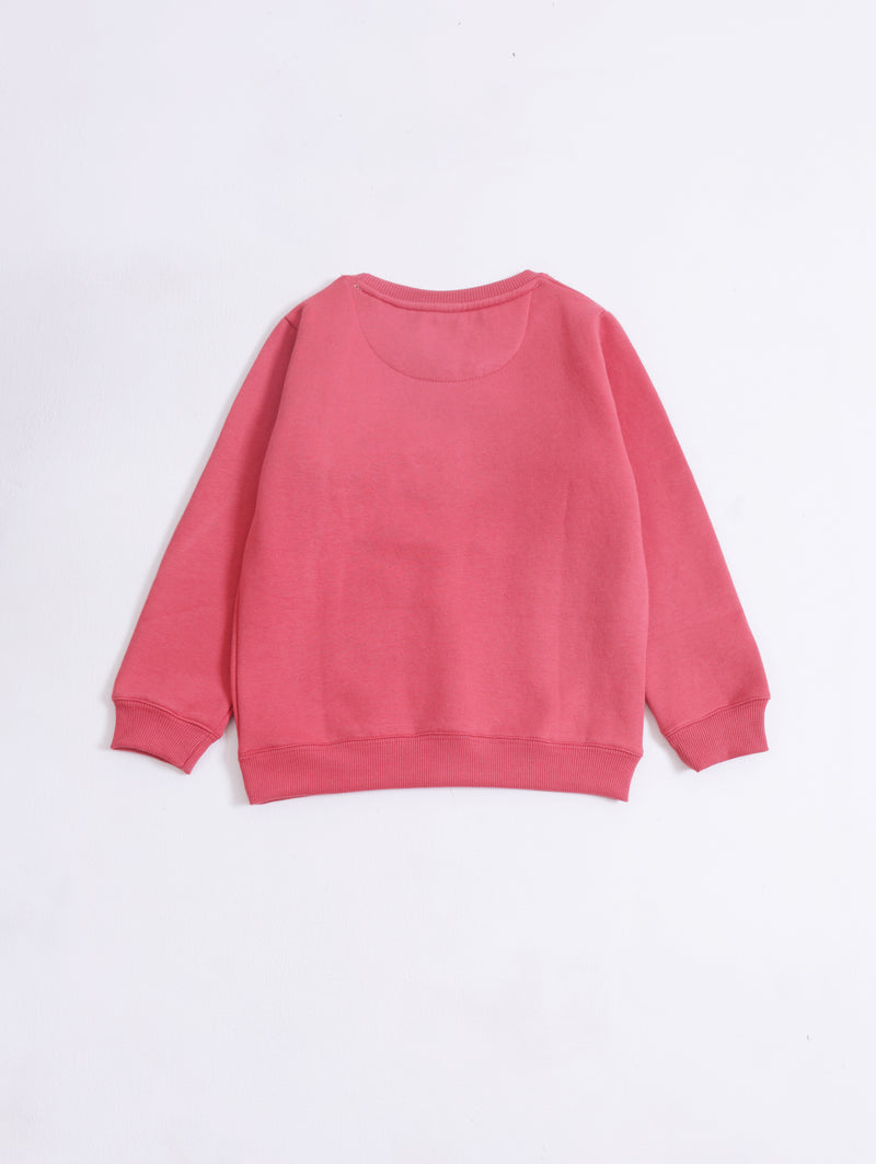 Girls Typography Sweatshirt - Engine - Buy Now