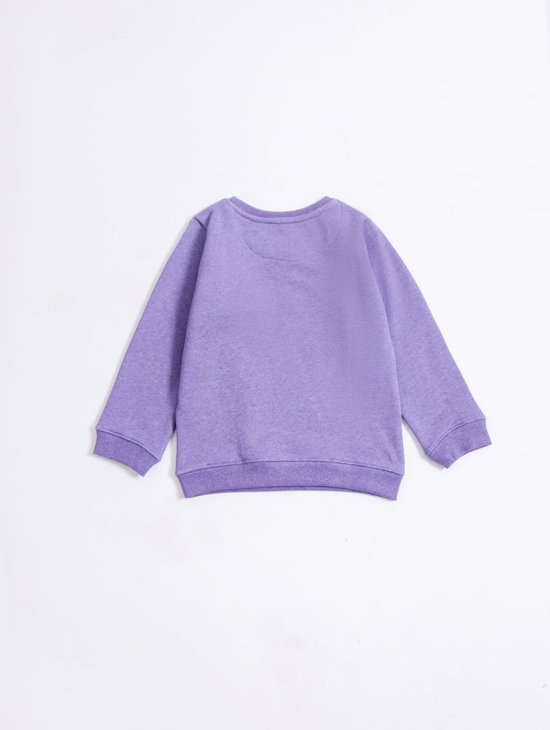 Girls Typography Sweatshirt - Engine - Buy Now