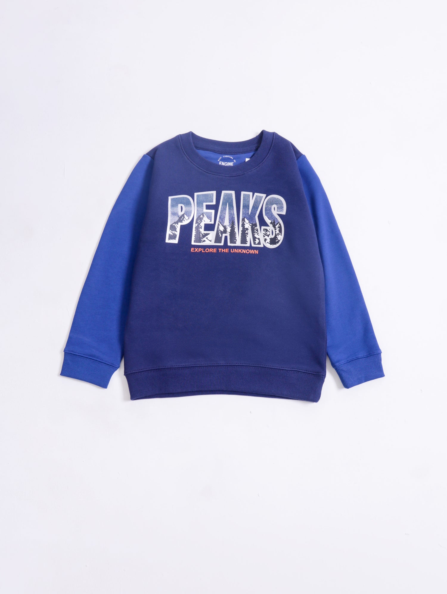 Boys Typography Sweatshirt - Engine - Buy Now