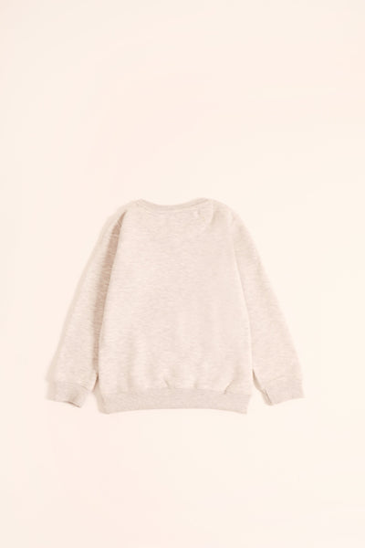 Girls Typography Sweatshirt