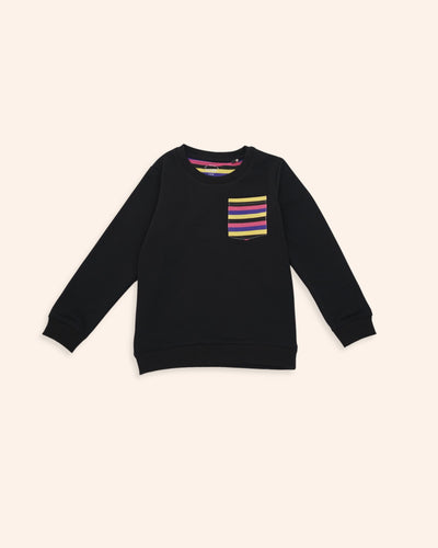 Girls Basic Sweatshirt