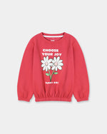 Girls Typography Sweatshirt - Engine - Buy Now