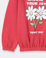 Girls Typography Sweatshirt - Engine - Buy Now